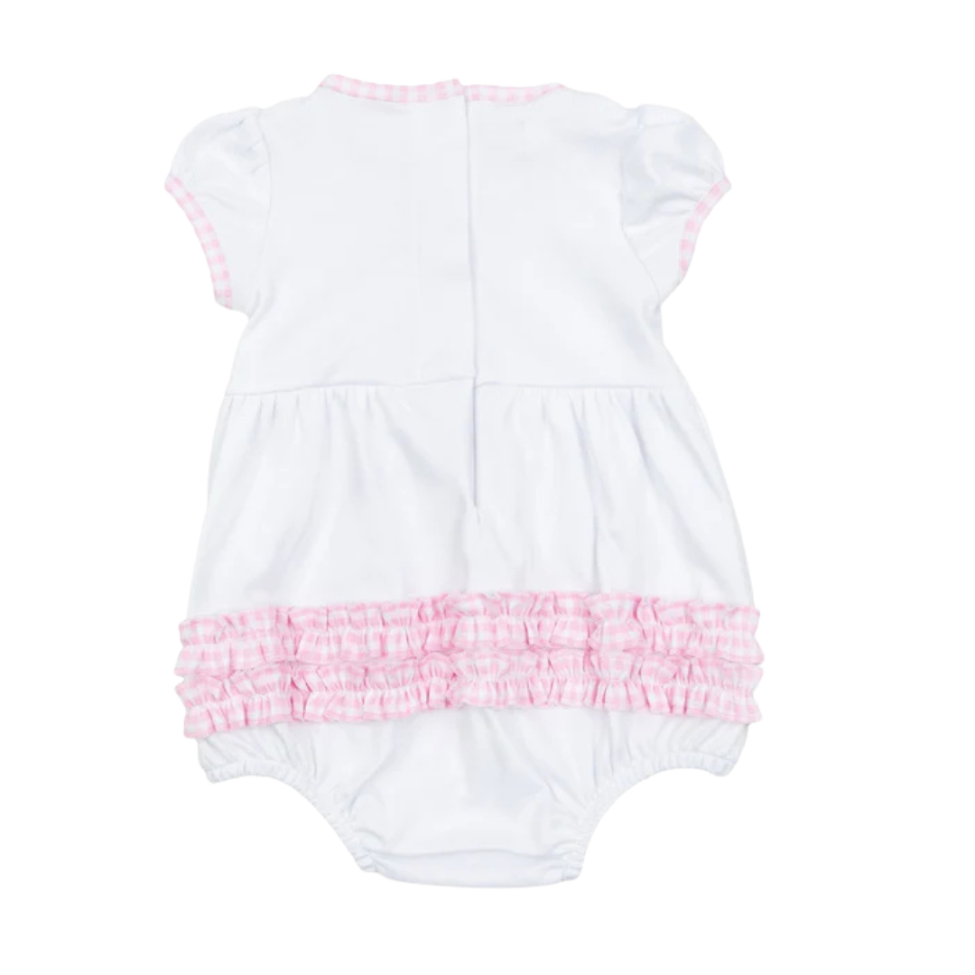 Little Waddlers Pink Ruffle Bubble