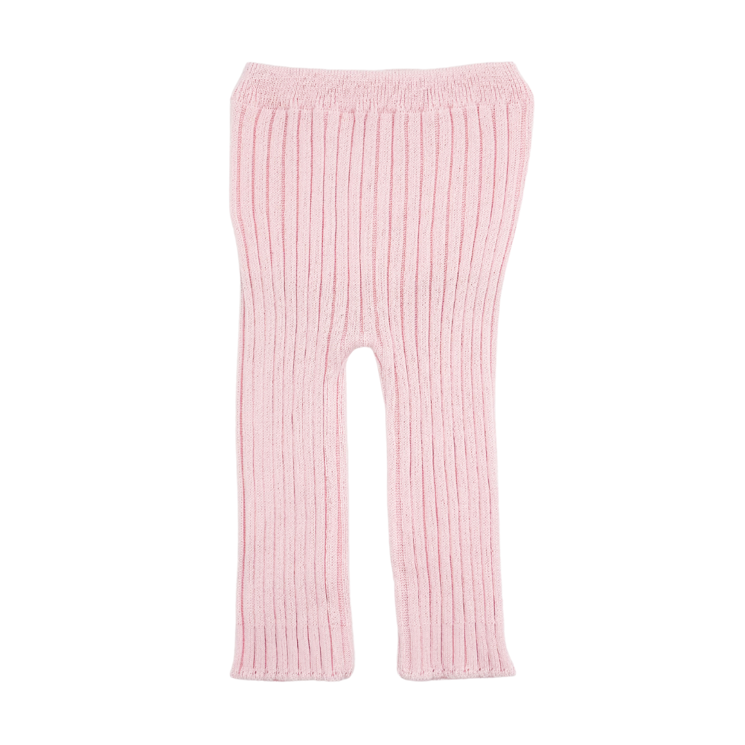 Light Pink Knit Leggings