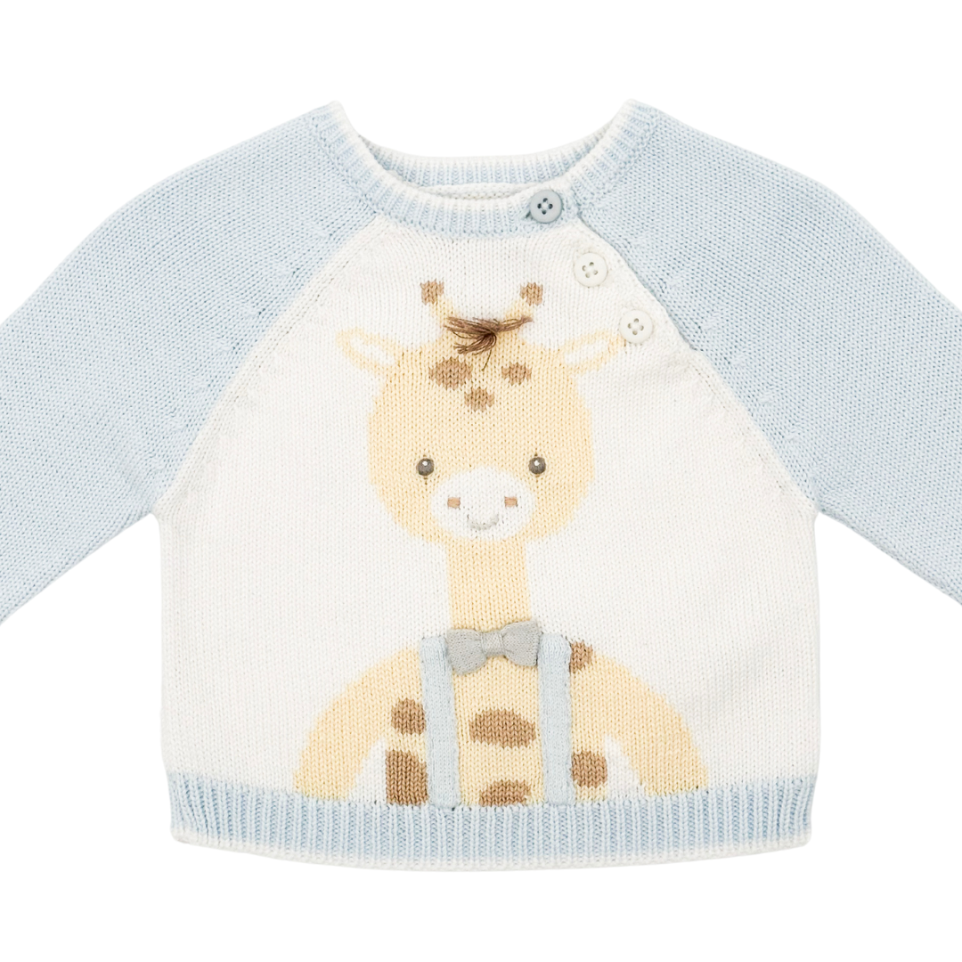 George the Giraffe Knit Sweater