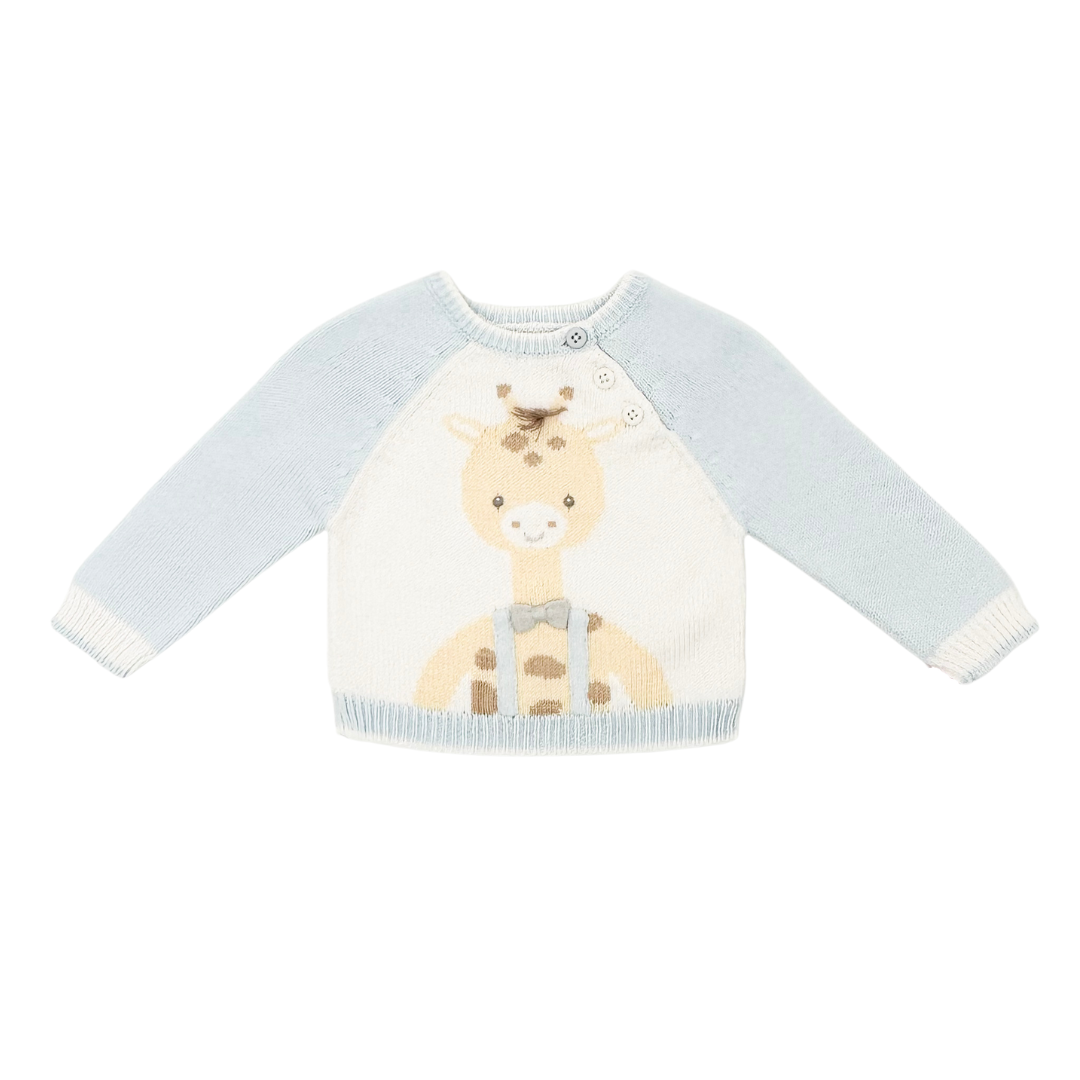 George the Giraffe Knit Sweater