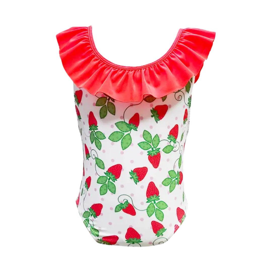 Strawberry Print Swimsuit