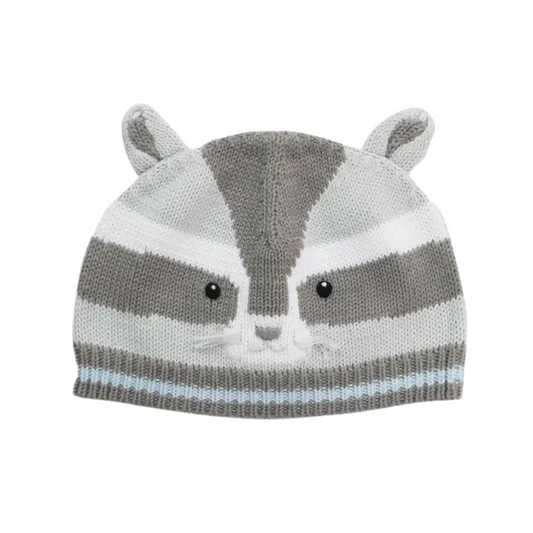 Raccoon Knit Hat