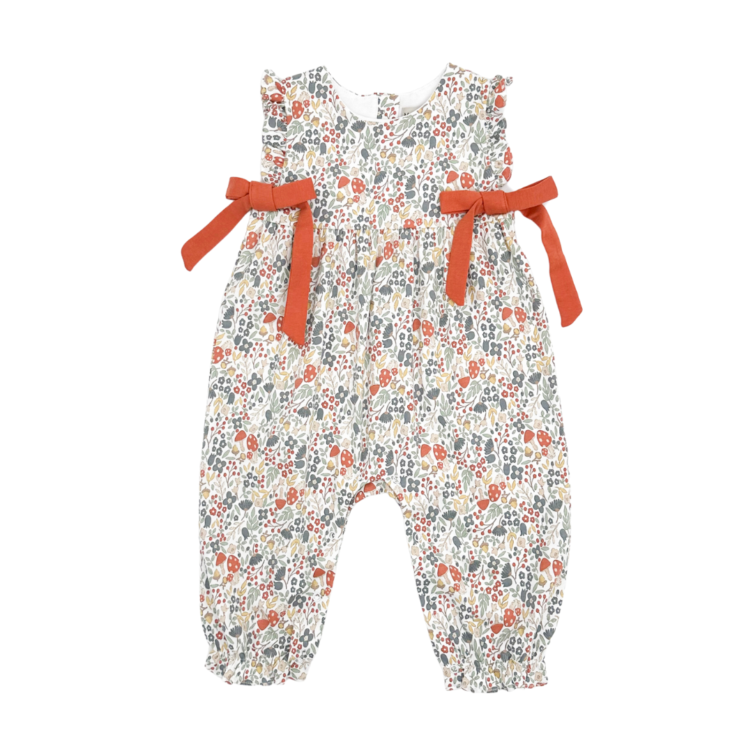 Fall Flowers Romper Set