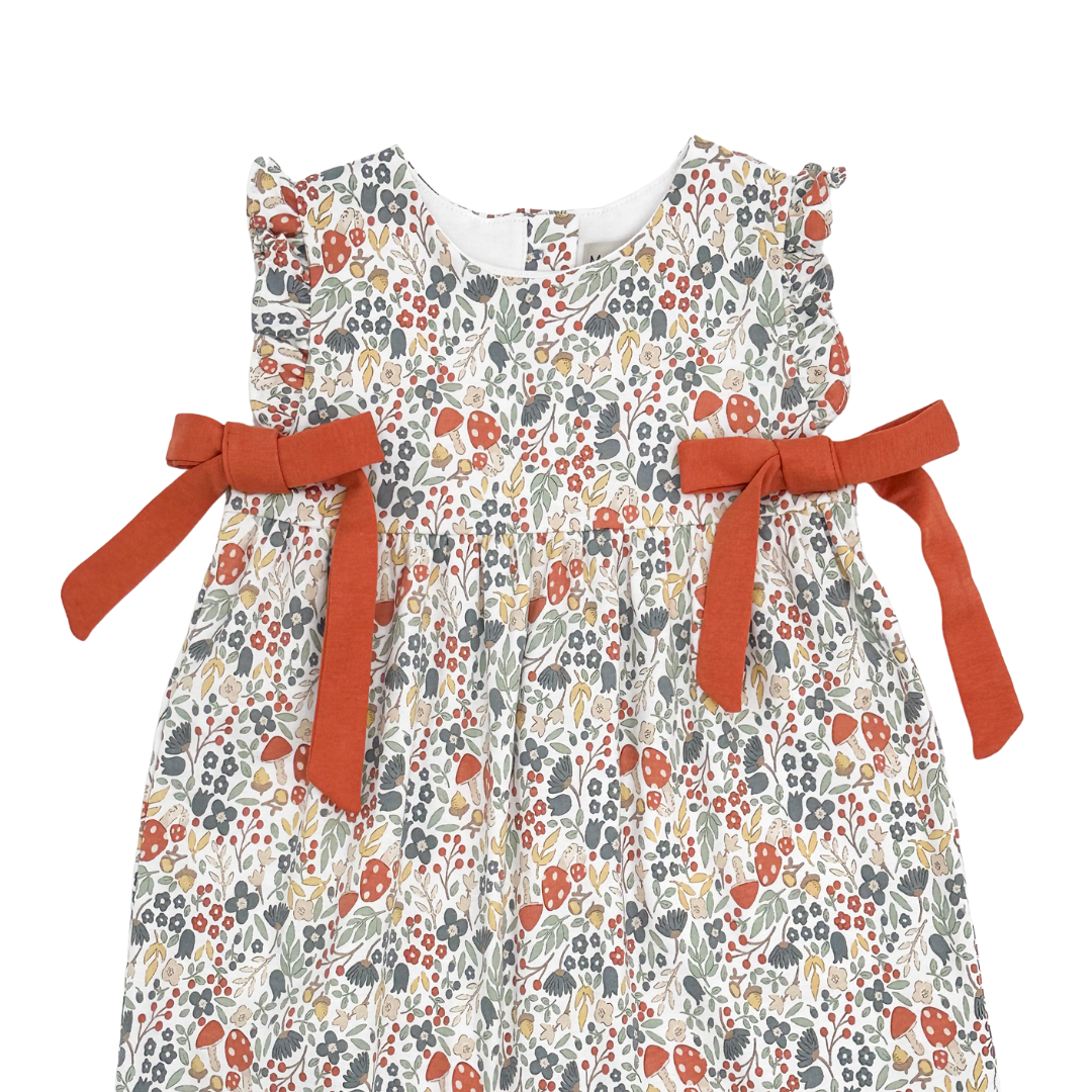 Fall Flowers Romper Set