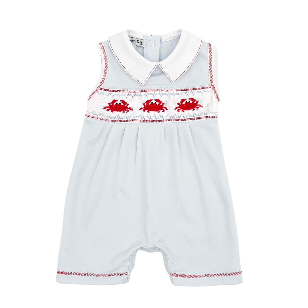Crab Classic Smock Playsuit with Collar