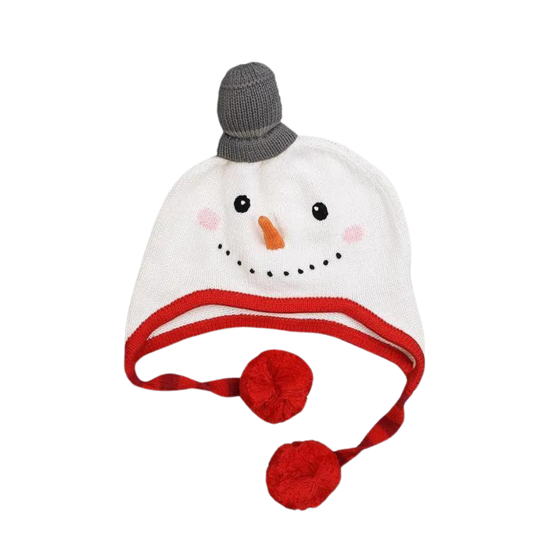 Snowman Knit Hat