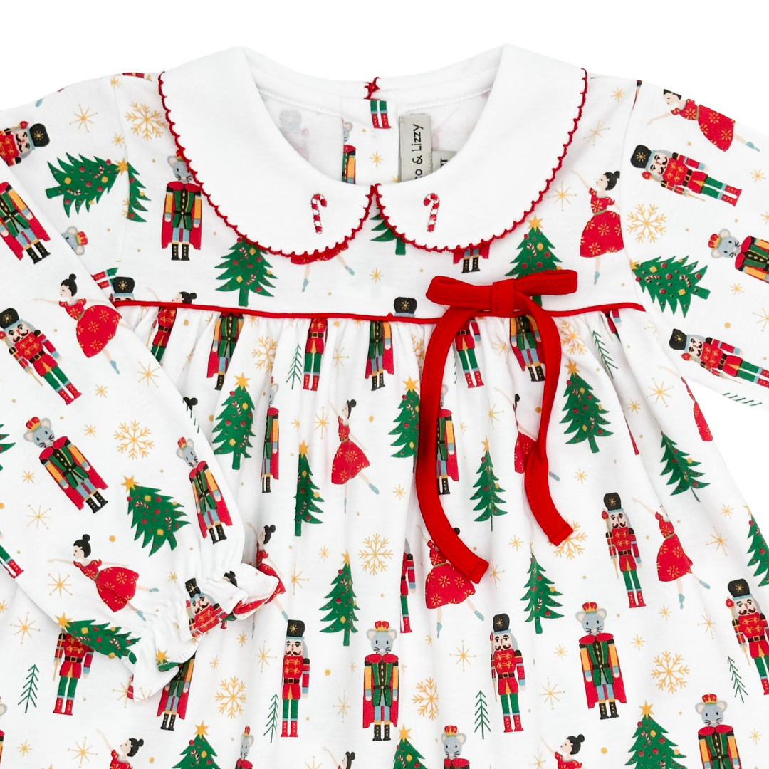 Christmas Nutcracker Print Float Dress