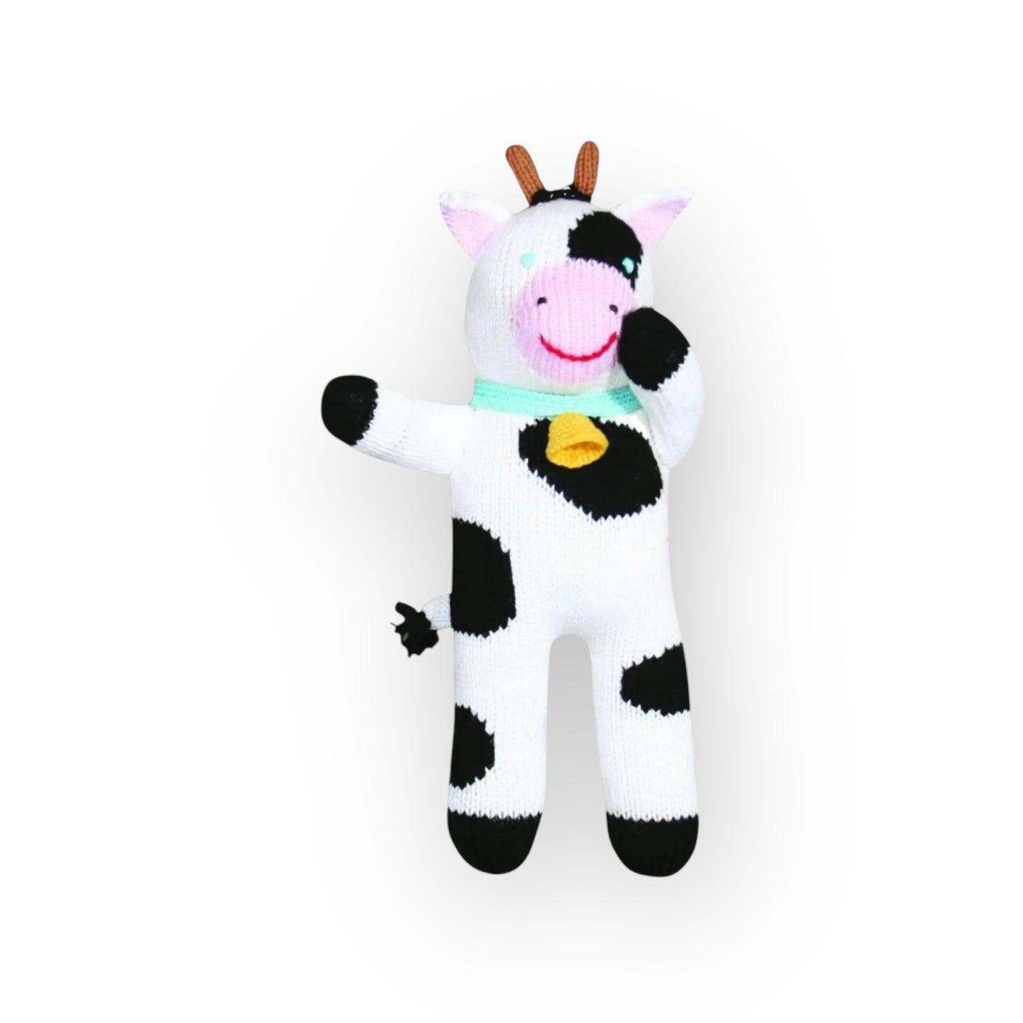 Cowleen the Cow Knit Doll