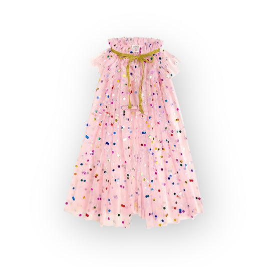 Pink Confetti Cape