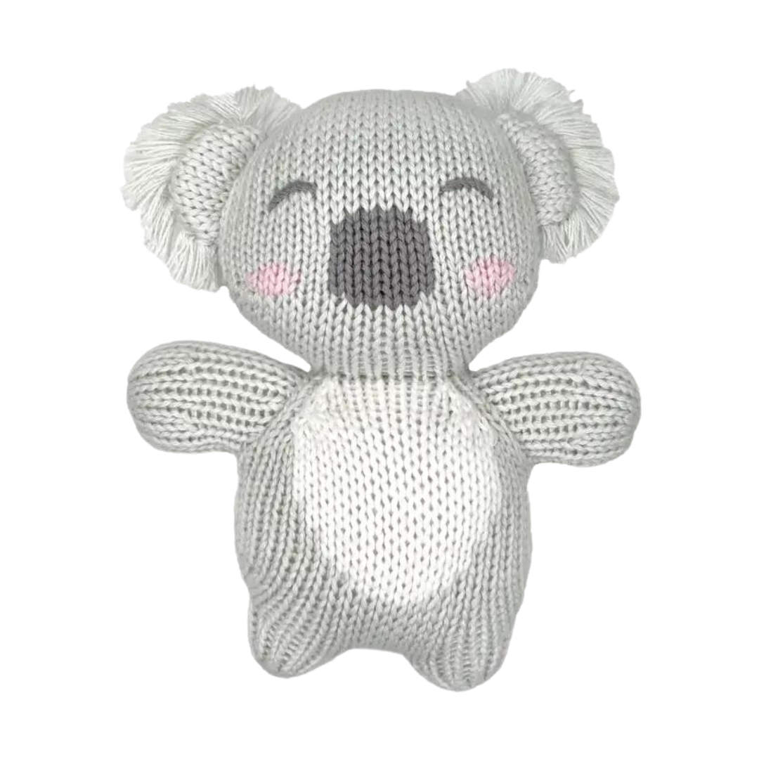 KeKe the Koala Joey Knit Rattle